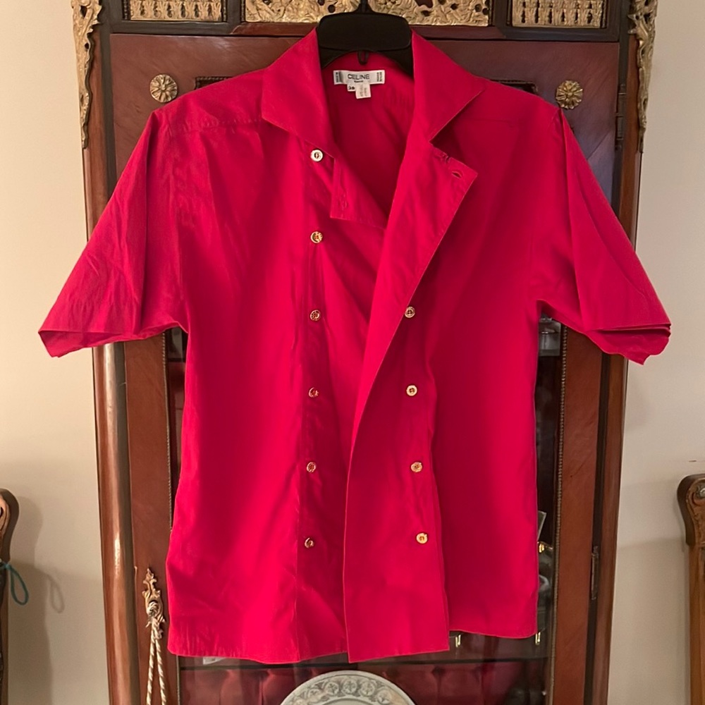 Vintage Celine Shirt!